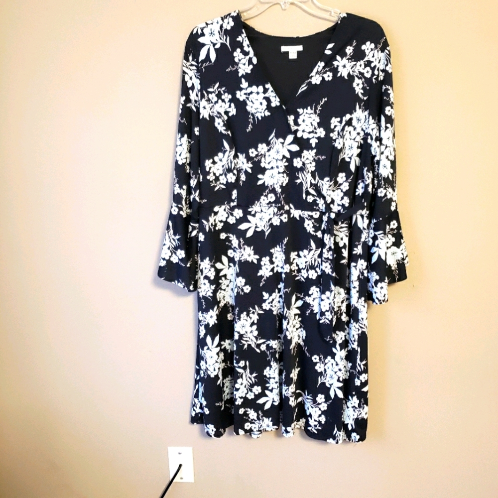 Ladies print dress.